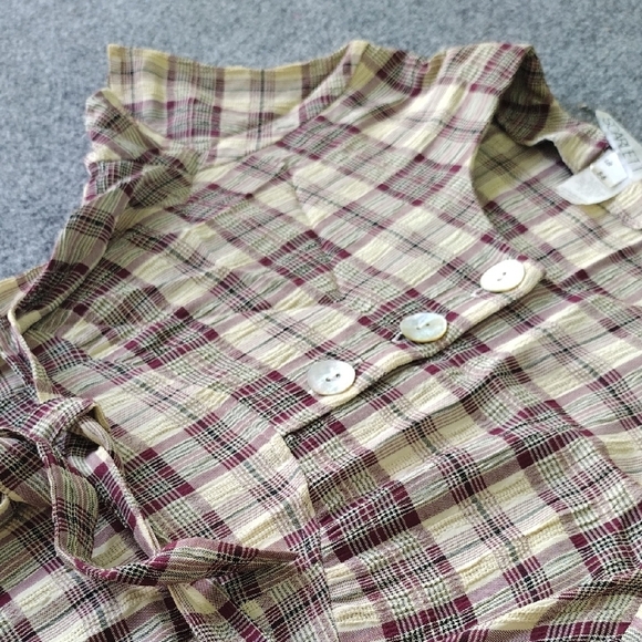 Scarlett Plaid Maxi Dress - Picture 4 of 11